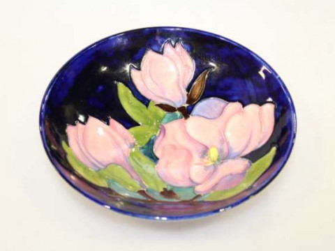 Moorcroft magnolia bowl