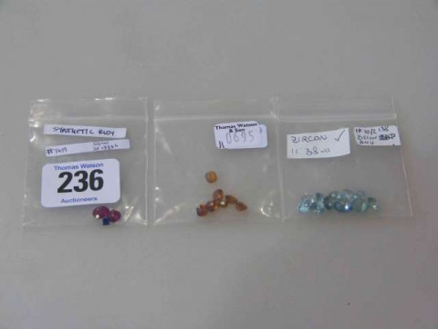 Collection of loose stones