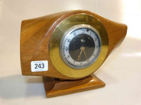 Propeller clock, inscribed 'Rolls Royce'