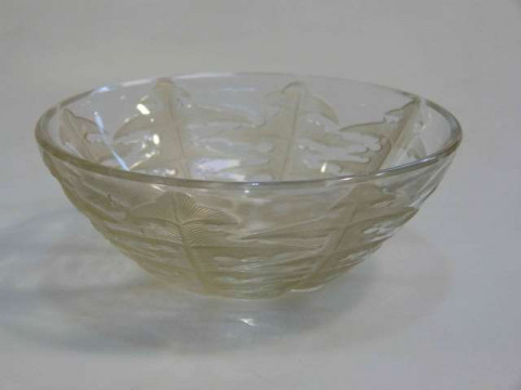 Lalique 'Pissenlit' pattern small bowl, no. 3104, 13cm