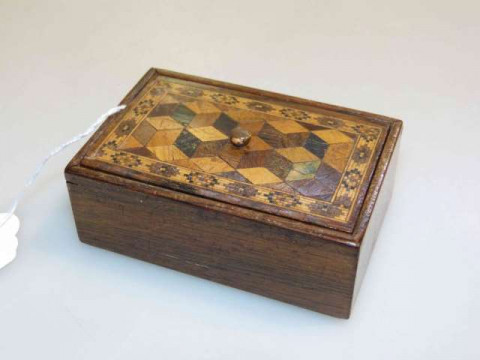 Victorian Tunbridge Ware box