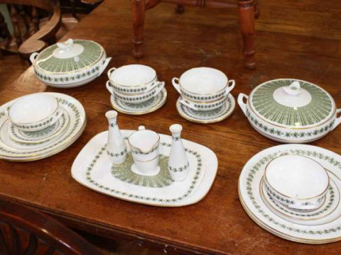 Spode 'Provence' twenty four piece dinner service, including two covered...