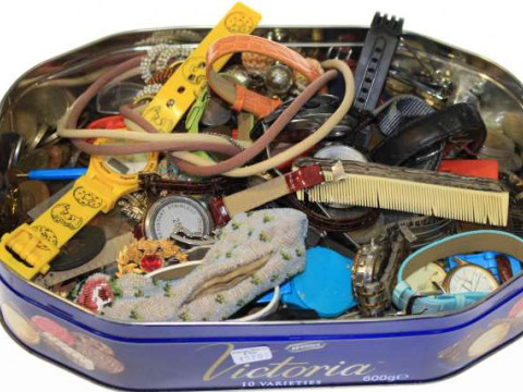 Watches, coins, etc