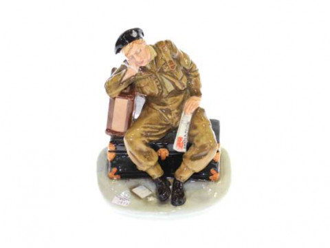 Royal Doulton limited edition figure 'The Railway Sleeper' HN4418, boxed