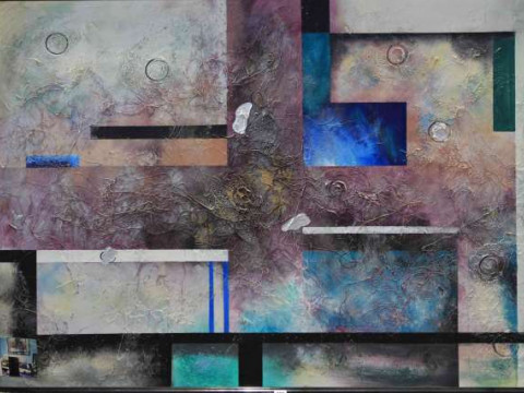 Large contemporary abstract picture