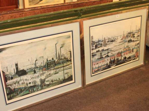 Two Lowry prints