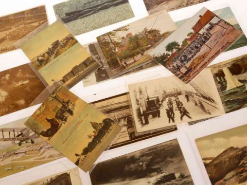 A GOOD COLLECTION OF SEVENTEEN EARLY 20TH CENTURY POSTCARDS, including...