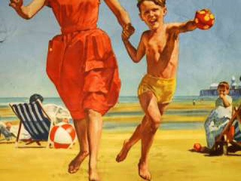 A BRITISH RAILWAYS POSTER, 'MARGATE', printed by Ernest J. Day & Co Ltd,...