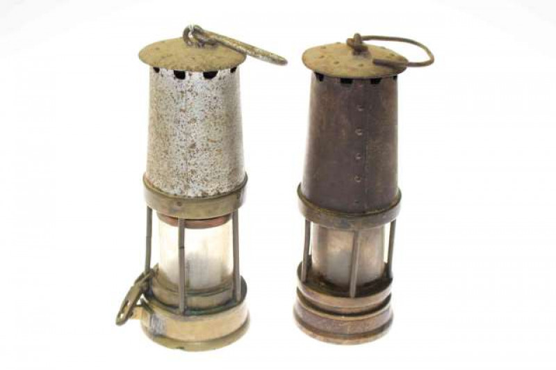 Two miners lamps