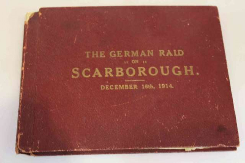 Album of photographs, 'The German Raid on Scarborough, December 16th 1914'