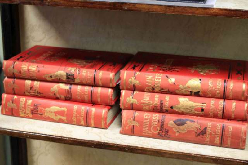Set of six illustrated Handley Cross novels