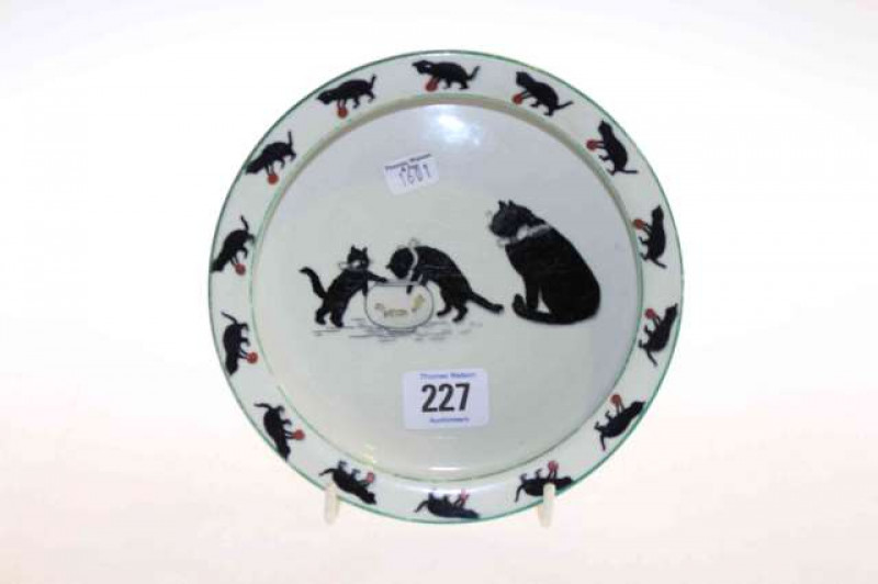 Grimwades 'Black Cats' nursery feeding bowl