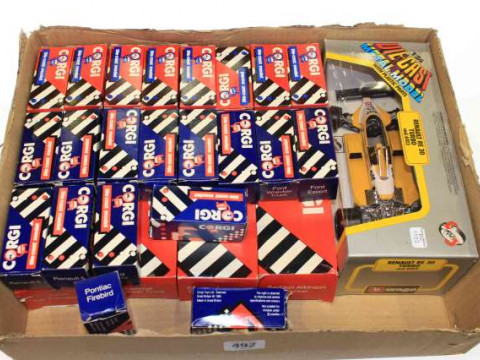 Collection of Corgi Diecast models