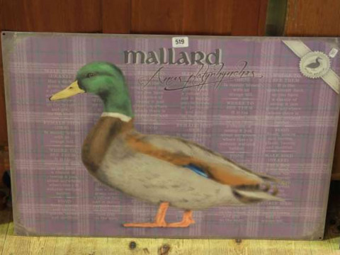 Sign, Mallard