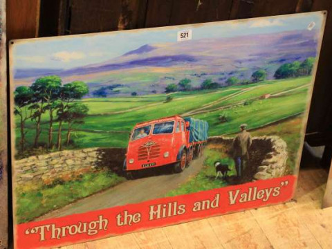Sign, Through the Hills and Valleys