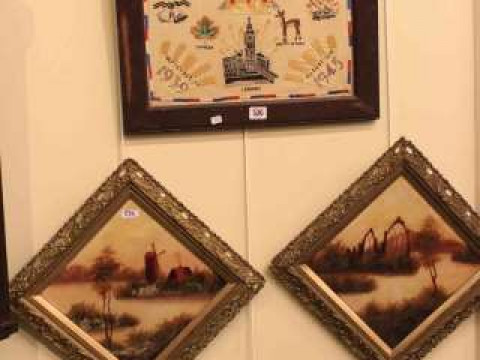 WWII Interest: 1939-1945 Peace needlework, etc