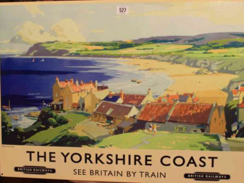 Sign, British Railway - The Yorkshire Coast