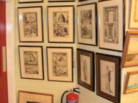 After Goeree, eleven engravings; and other antique engravings