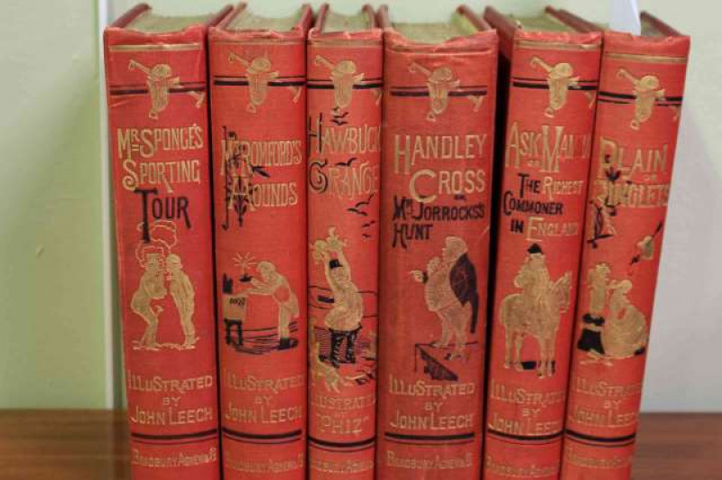 Set of six illustrated Handley Cross novels