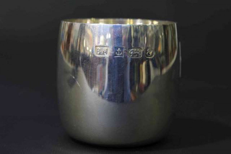 Silver beaker, Birmingham 1971