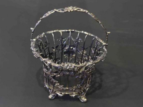 Early Victorian silver basket, Edward, Edward jun, John & William Barnard,...