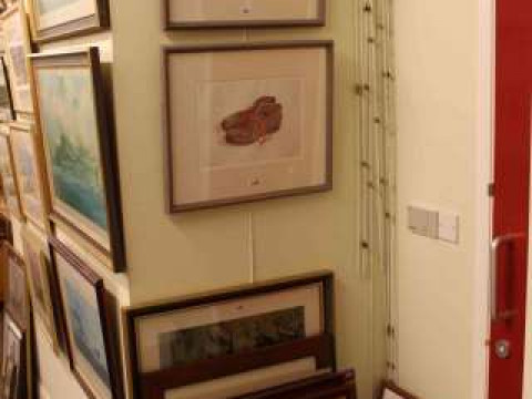 Large collection of prints and paintings