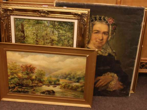 Collection of prints and paintings