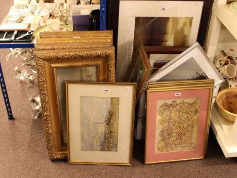 Collection of 19th Century and later prints and paintings