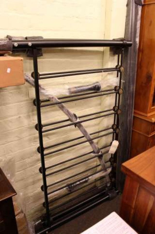 As new Victorian style double bedstead