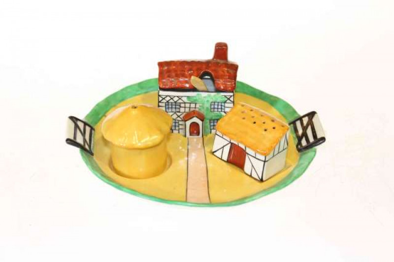 Carlton Ware farmyard cruet set