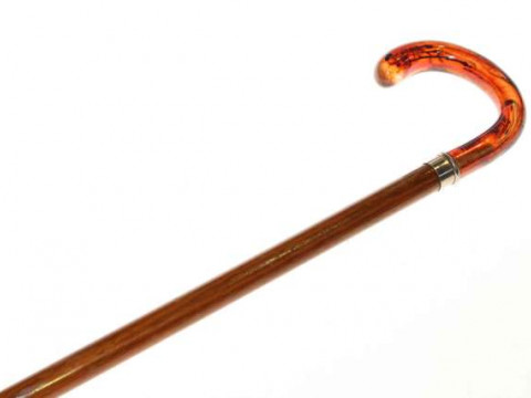 Mallaca shafted walking cane