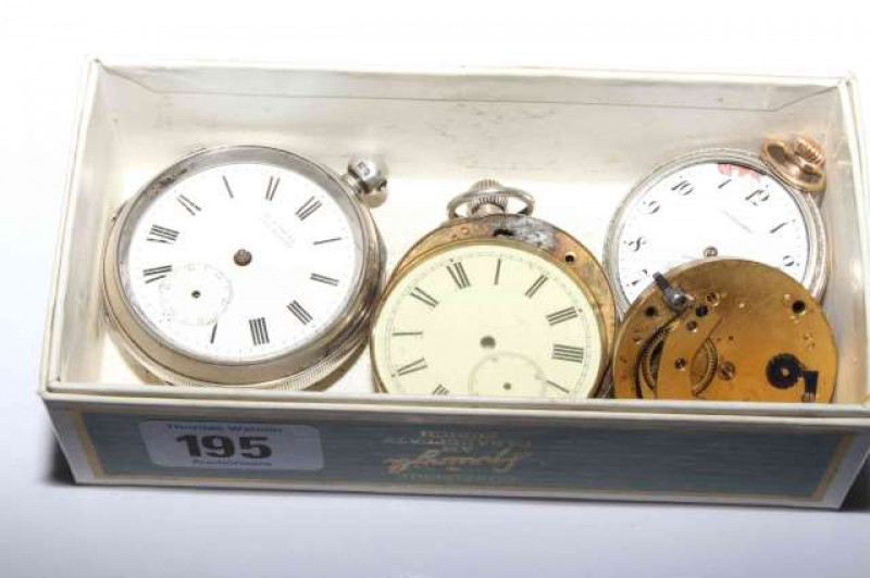 Pocket watches and parts