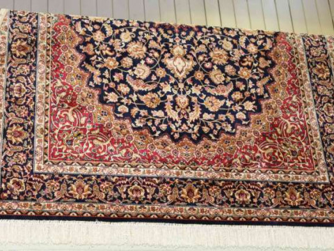 Blue ground Keshan rug 2.30 x 1.60