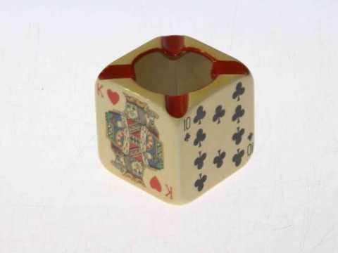 Carlton Ware dice ashtray