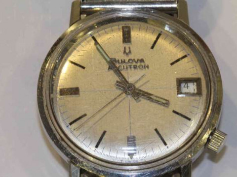Bulova Accutron watch, boxed with papers