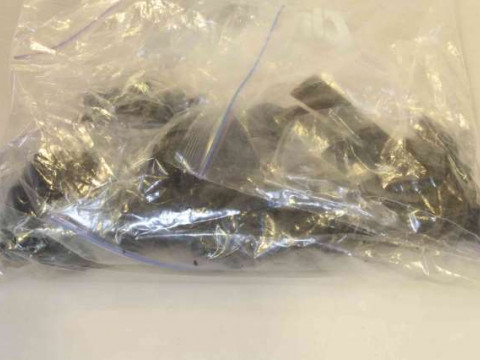 Collection of Whitby jet jewellery and loose pieces