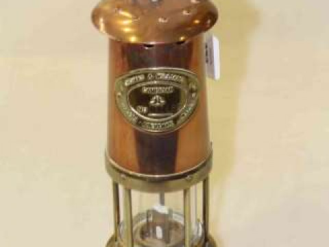 Thomas & Williams miners lamp