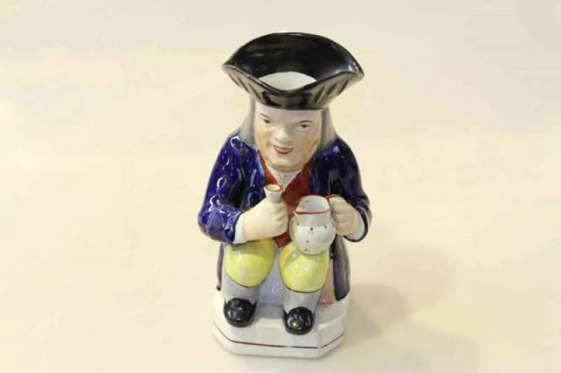 Staffordshire toby jug, 19th Century