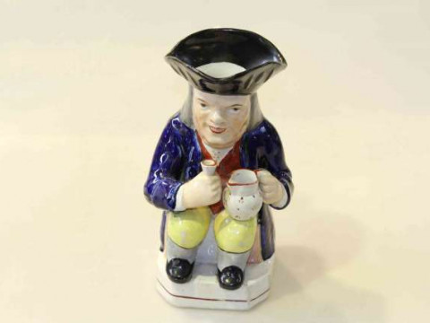 Staffordshire toby jug, 19th Century