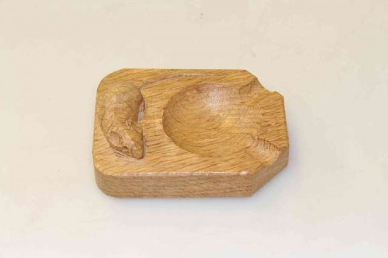 Mouseman ashtray