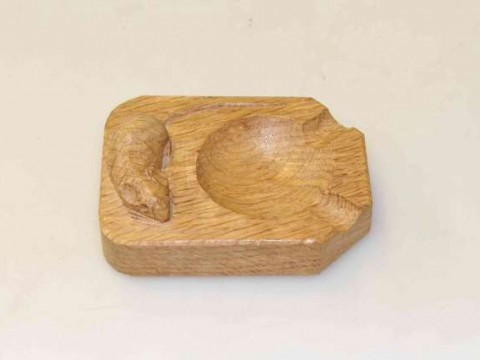 Mouseman ashtray