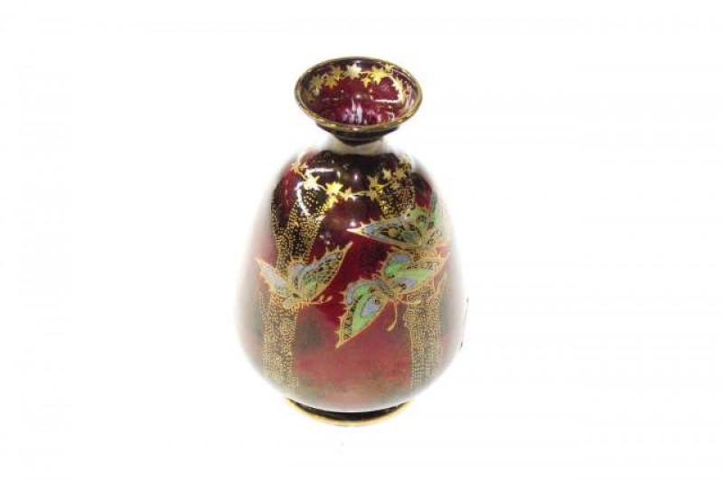 Devon Fieldings Sylvan Lustrine vase, c.1930's