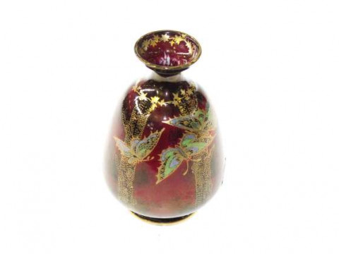 Devon Fieldings Sylvan Lustrine vase, c.1930's