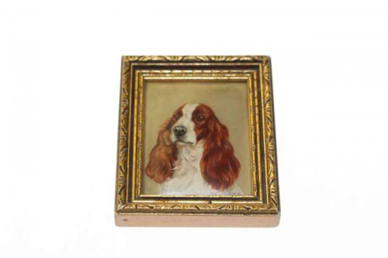 Kay Gray miniature of a dog