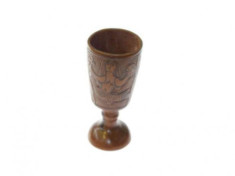 Unusual carved beaker