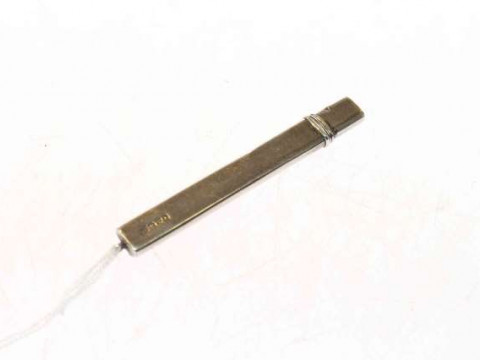 Chester silver pencil lead holder, 1900