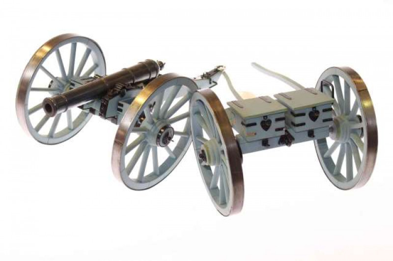 Model gun carriage
