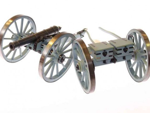 Model gun carriage