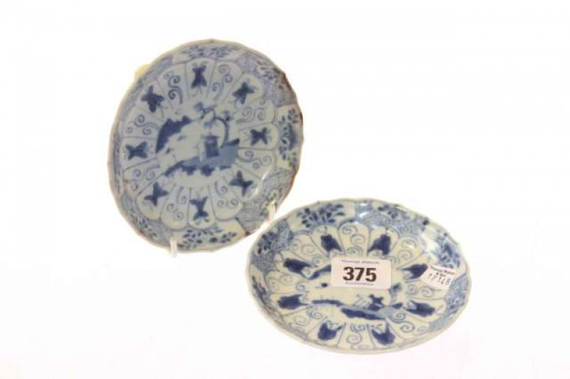 Pair of Ca Mau cargo bowls with Sotheby's labels