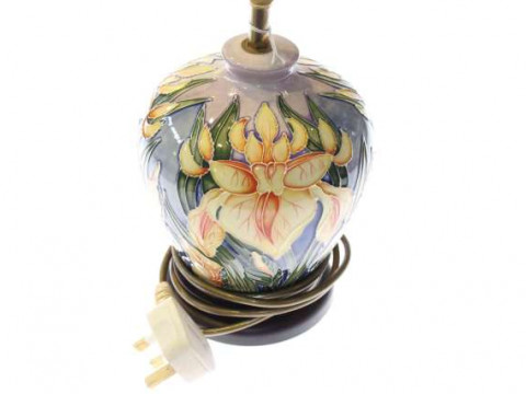 Moorcroft 'Windrush' table lamp, first quality